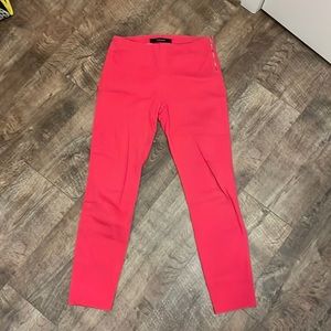 J brand hot pink ankle pants size 26